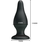 PRETTY LOVE - Ergonomischer Silikon-Analplug, 15,4 cm