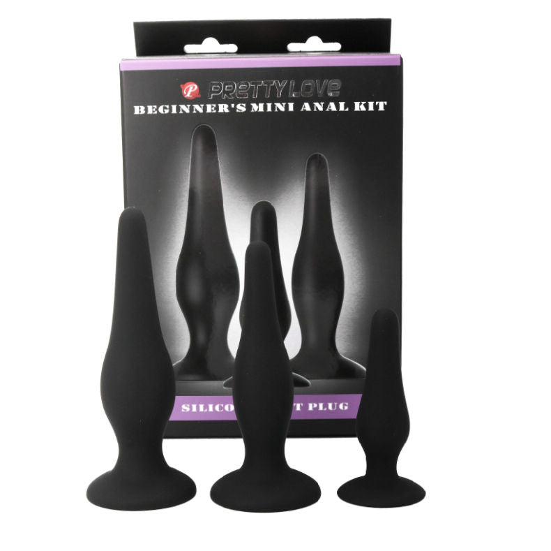 PRETTY LOVE - Silikon-Analplugs Initiation Kit