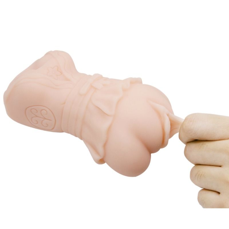 CRAZY BULL - Water Skin Vagina-Masturbator mit vibrierenden Kugeln