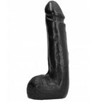 ALL BLACK – Weicher schwarzer realistischer Dildo 20 cm