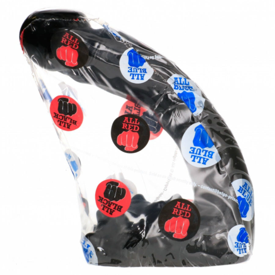 ALL BLACK - Realistischer Dildo, 19 cm