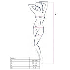 PASSION – Woman BS017 Bodystocking Schwarz One Size