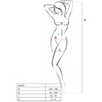 PASSION – Woman BS034 Bodystocking Schwarz One Size