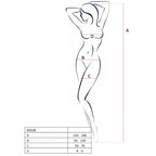 PASSION - WOMAN BS038 ROTER BODYSTOCKING, EINE GRÖSSE