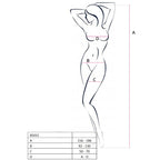 PASSION – Woman BS031 Bodystocking Schwarz One Size