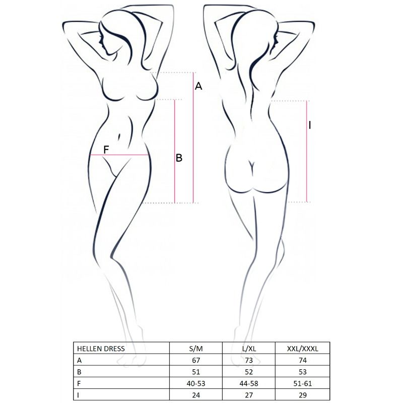 PASSION – Woman Hellen Kleid & Tanga