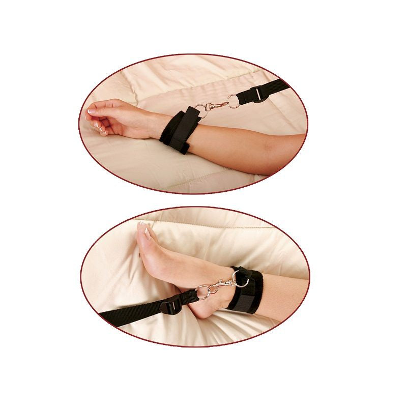 FETISH FANTASY SERIES - Bettfessel-Set für Bondage