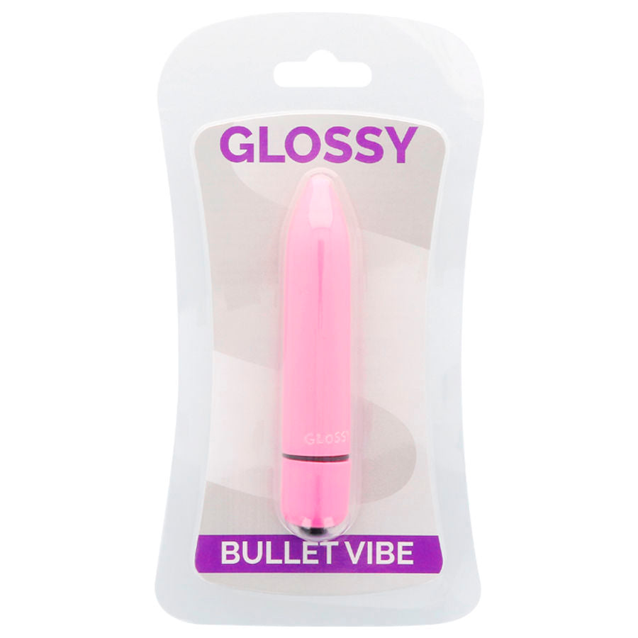 GLOSSY - Thin Vibe schlanker Vibrator Deep Rose