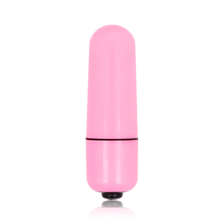 GLOSSY - Small Bullet Vibe Mini-Vibrator Deep Rose