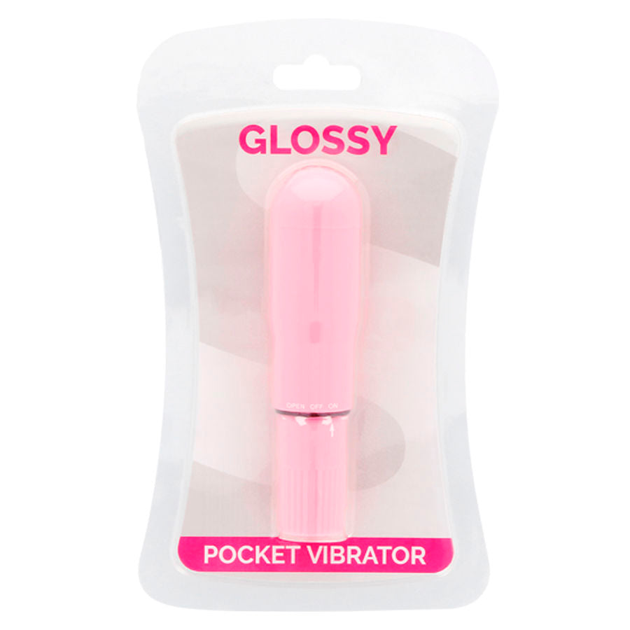 GLOSSY - Pocket Vibrator Rosa