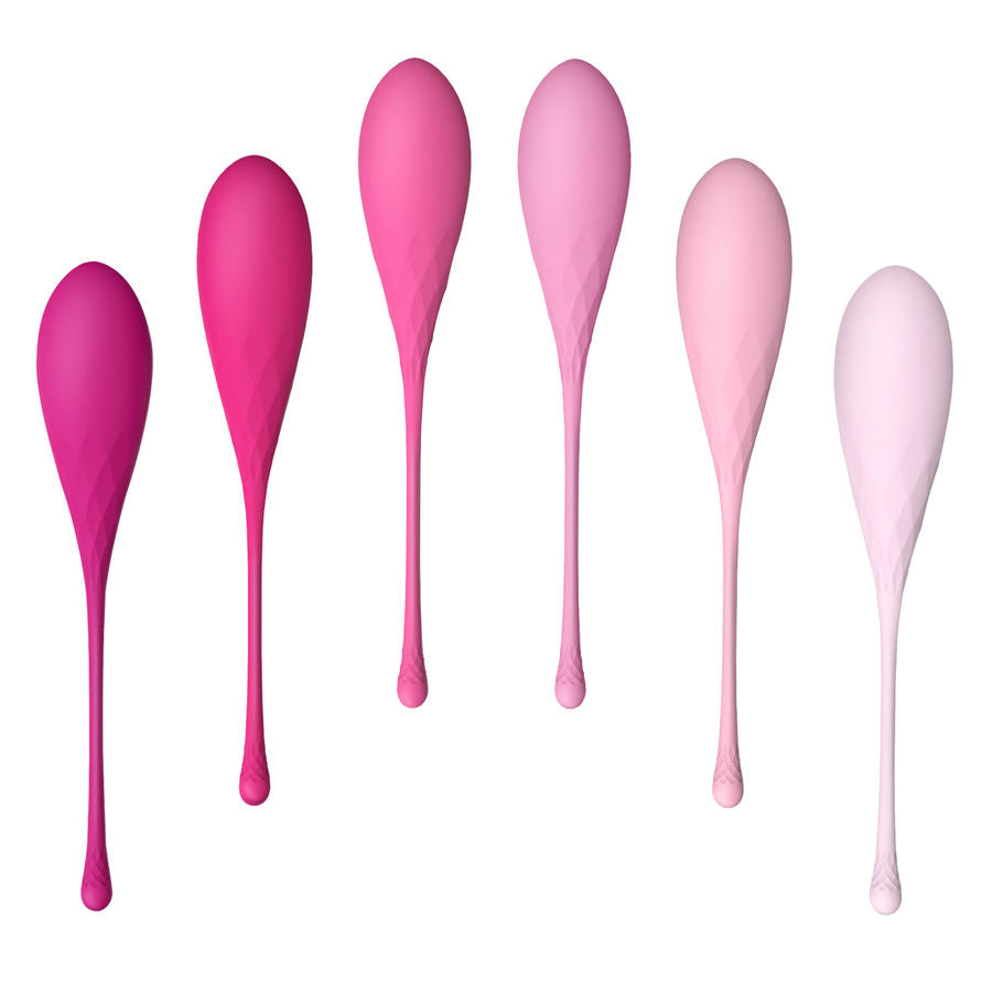 LESLIE - Kegel Fit Beckenboden-Trainingsset, 6-teilig