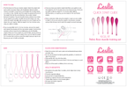 LESLIE - KEGEL FIT PELVIC MUSCLE TRAINING SET 6 STÜCKE