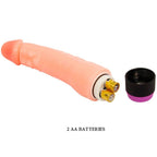 BAILE - Natürlicher flexibler realistischer Vibrator, 24 cm