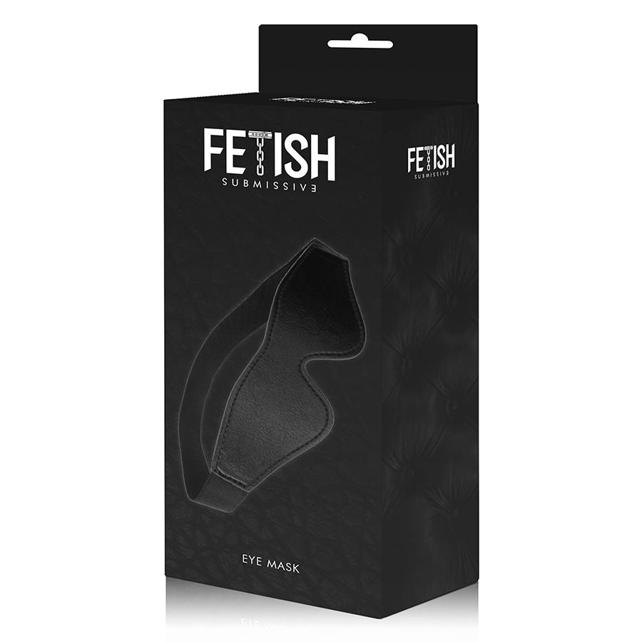FETISH SUBMISSIVE – Kunstleder Maske mit Neopren Futter