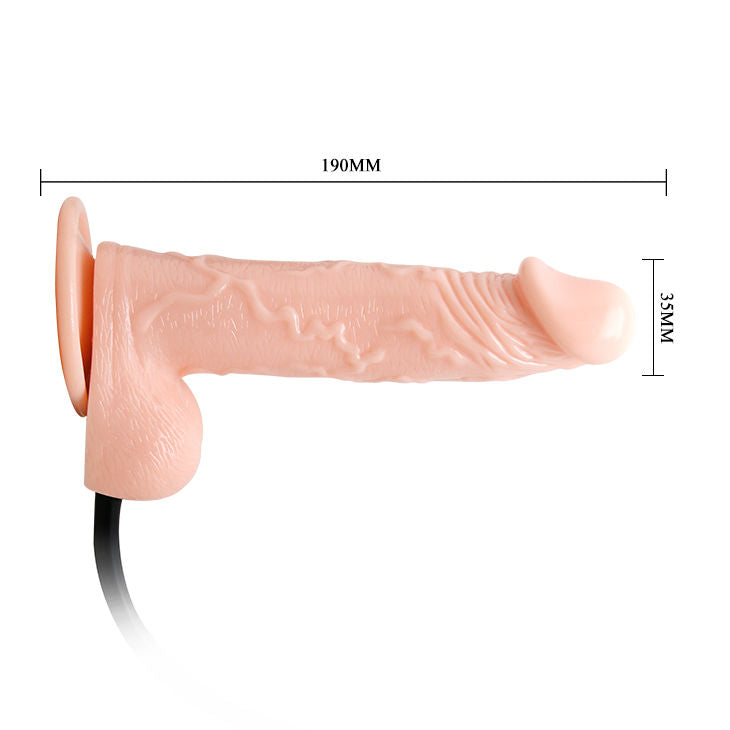 BAILE - Realistischer vibrierender und aufblasbarer Dildo