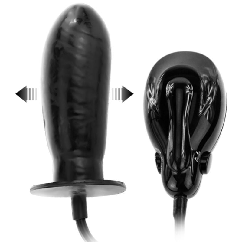 BAILE - Bigger Joy Aufblasbarer Vibrationsdildo, 16 cm
