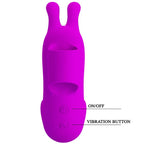 PRETTY LOVE - Smart wiederaufladbarer Fingerstimulator mit Rabbit-Stimulator