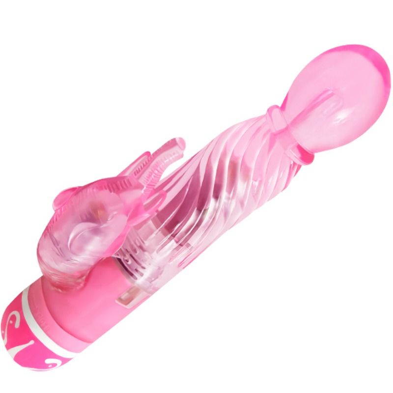 BAILE - Multispeed Vibrator mit Rosa Stimulator leistungsstark