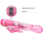 BAILE - Multispeed Vibrator mit Rosa Stimulator leistungsstark