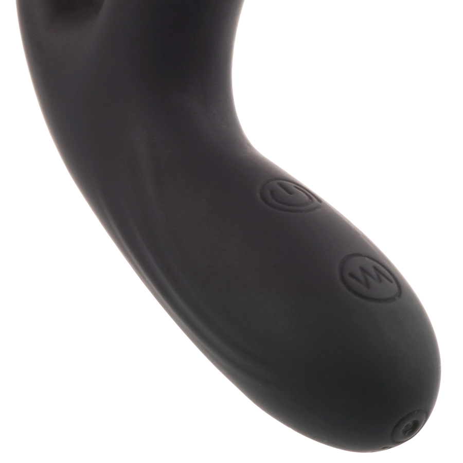 ADDICTED TOYS - Vibrierender Analmassager Schwarz