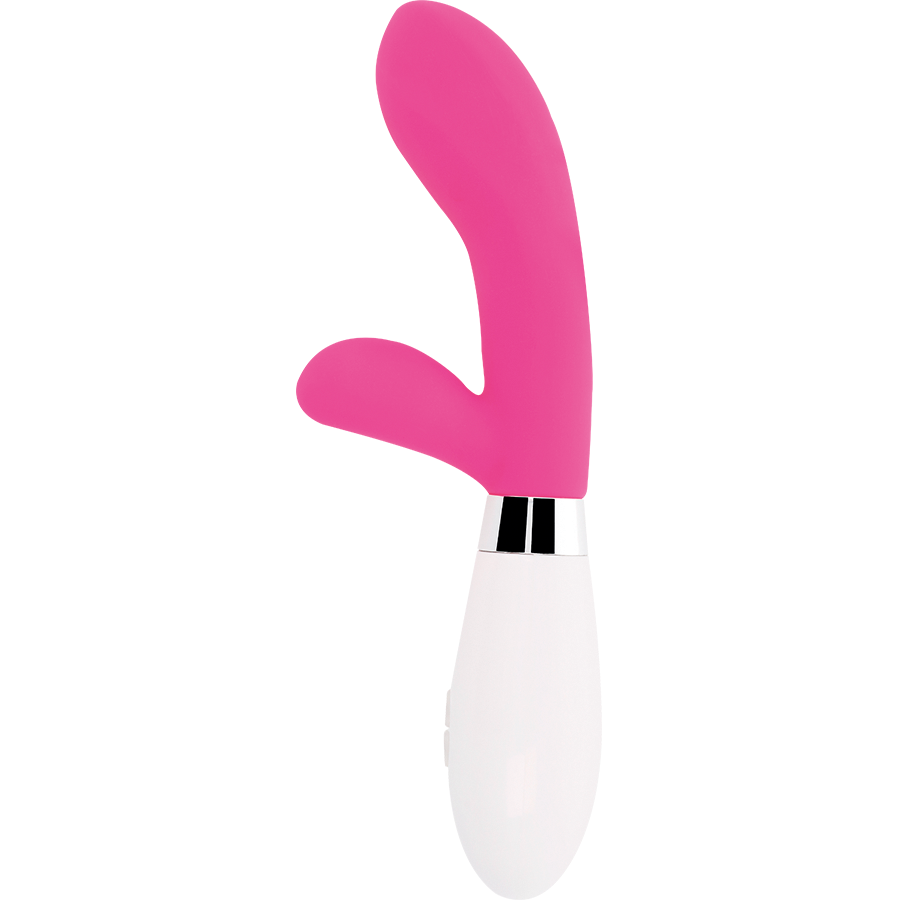 GLOSSY - Jackson Rabbit-Vibrator Rosa
