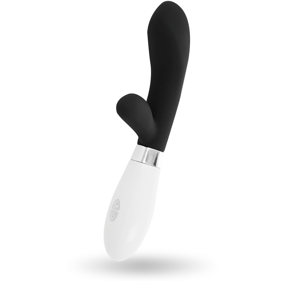 GLOSSY - Jackson Rabbit-Vibrator Schwarz