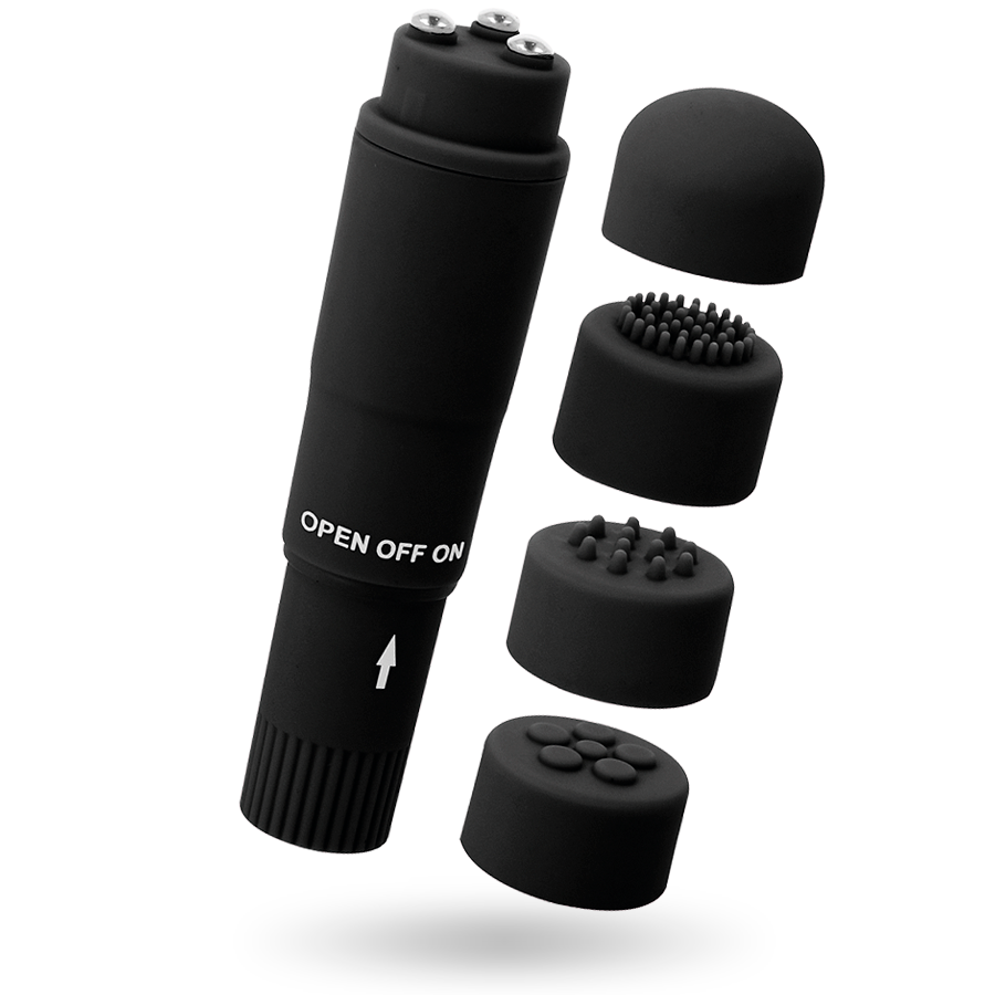 GLOSSY - Kurt Taschenmassager Schwarz kompakt