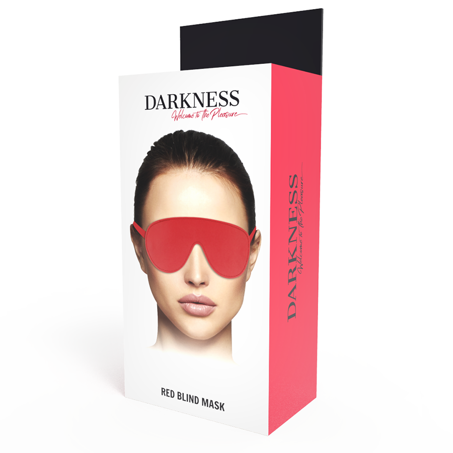 DARKNESS – Hochwertige rote Maske