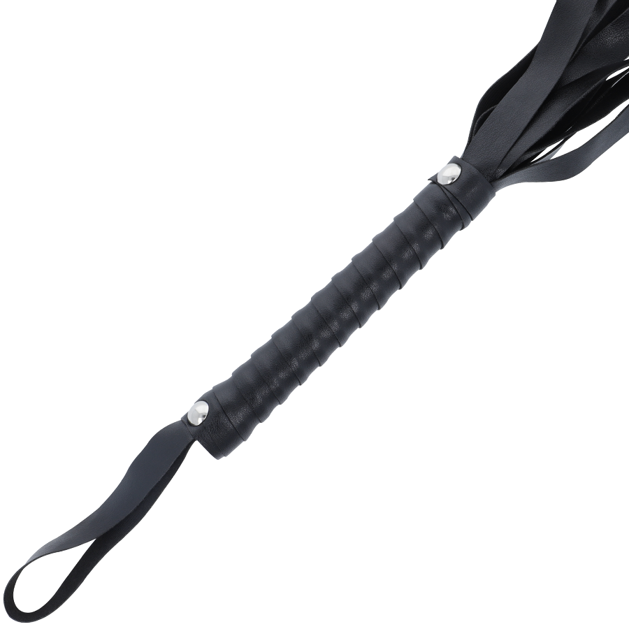 DARKNESS – Schwarze Bondage-Peitsche 51 cm