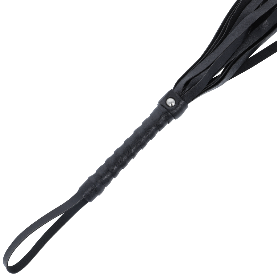 DARKNESS – Schwarze Bondage-Peitsche 45 cm