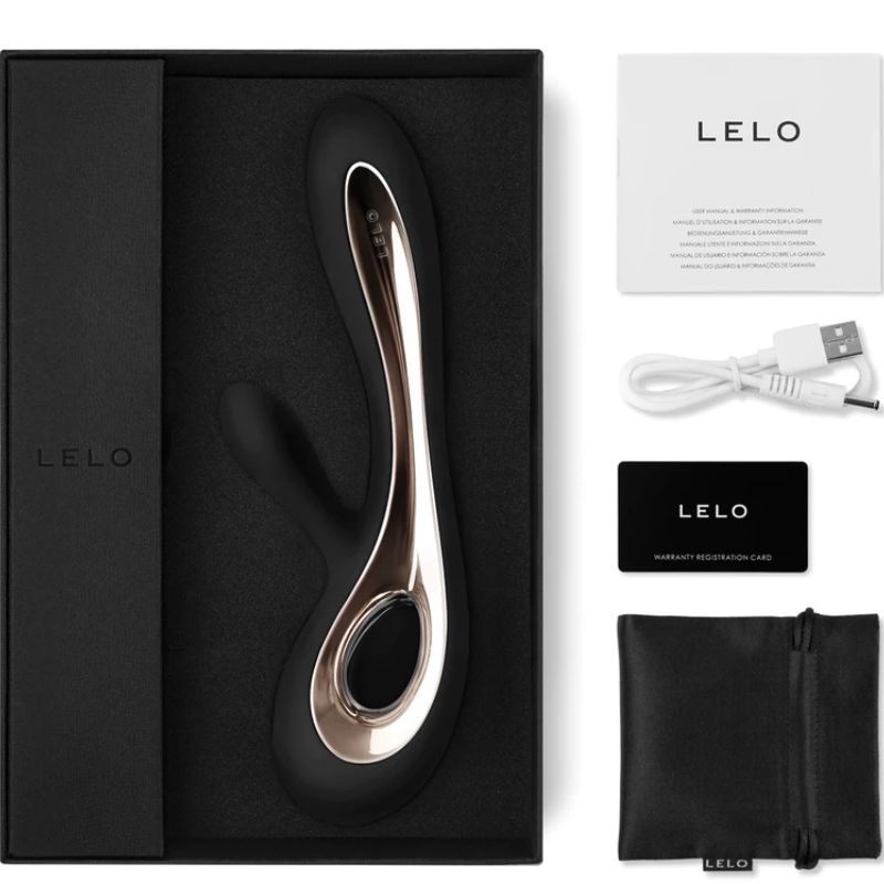 LELO - Soraya 2 Rabbit Vibrator Schwarz