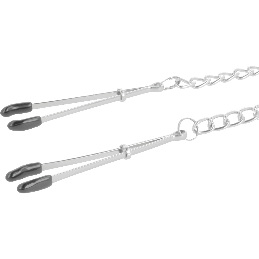 DARKNESS – Einstellbare Metall-Nippelklemmen