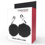 DARKNESS – Nippelklammern mit Pom-Poms 1