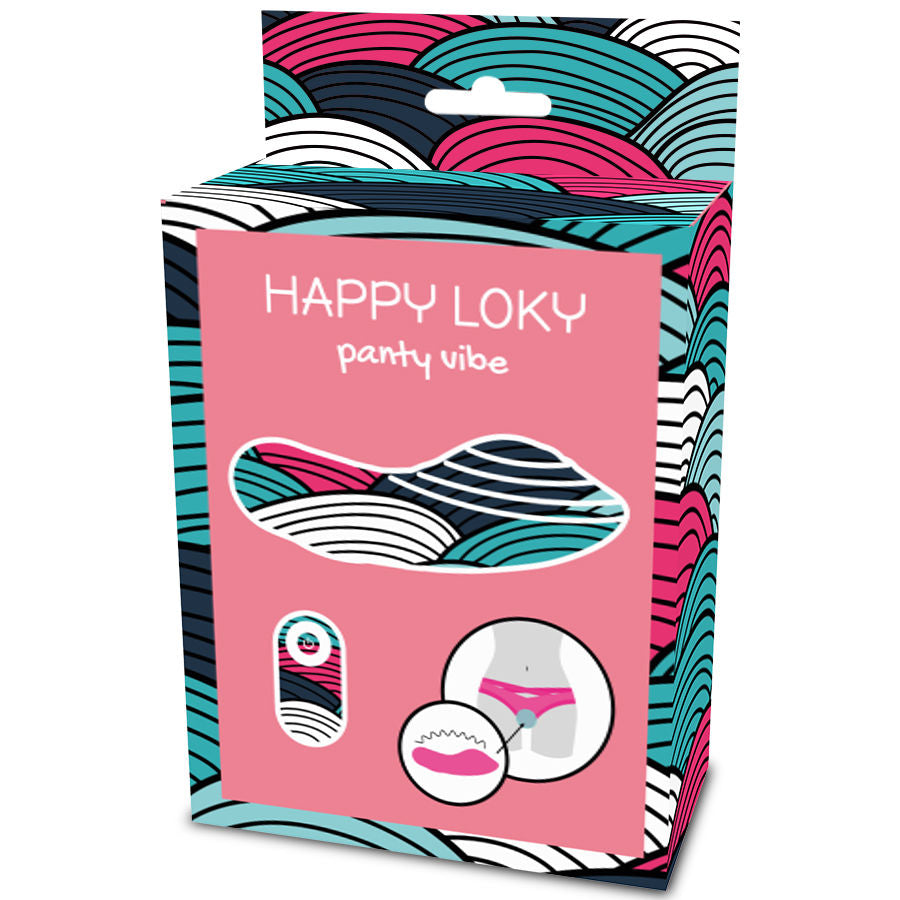HAPPY LOKY - Panty Vibe Slip-Vibrator mit Fernbedienung