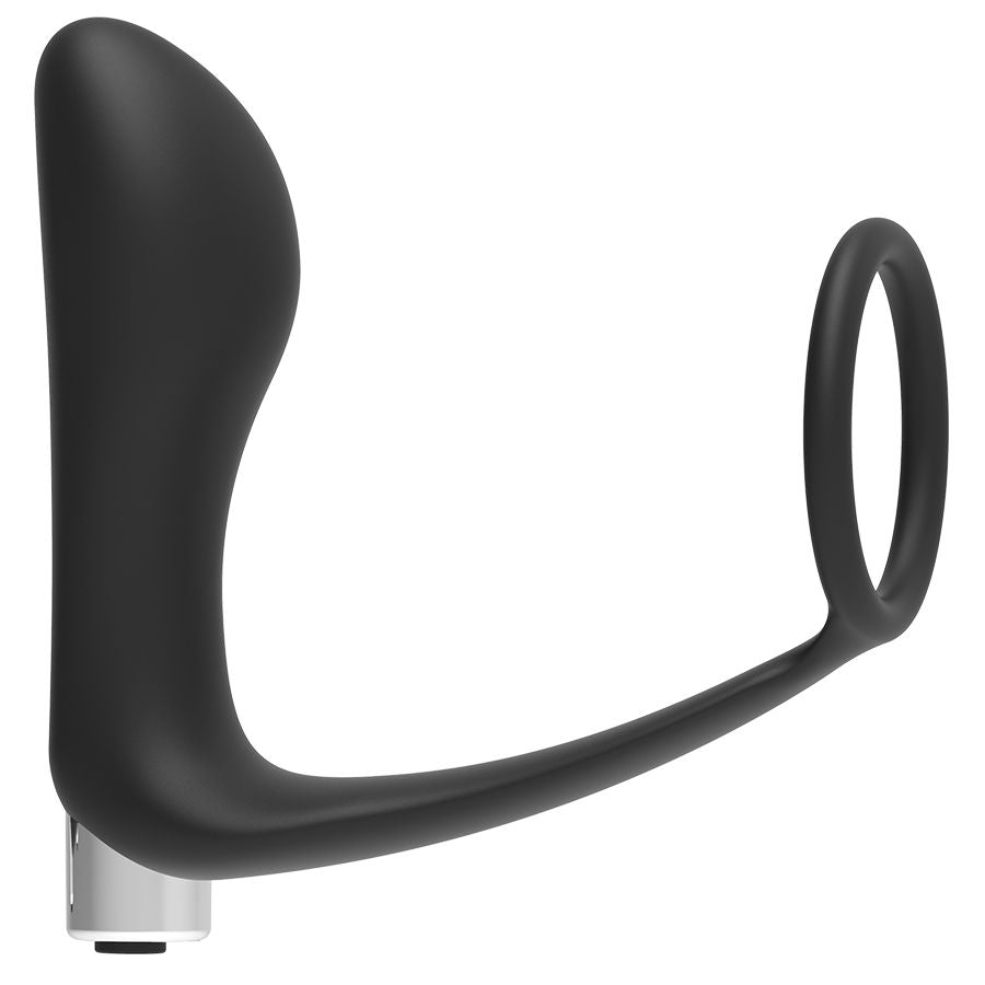 ADDICTED TOYS - Wiederaufladbarer Prostata-Vibrator Modell 1 Schwarz