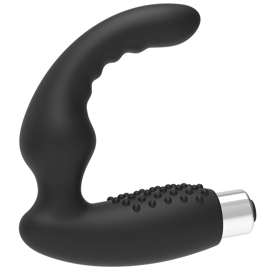 ADDICTED TOYS - Wiederaufladbarer Prostata-Vibrator Modell 2 Schwarz