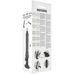 BASECOCK - Realistischer Vibrator mit Fernbedienung Natur, 19,5 cm Ø 4 cm