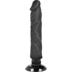 BASECOCK - Realistischer Vibrator 2-in-1 Natur, 20 cm Ø 4 cm