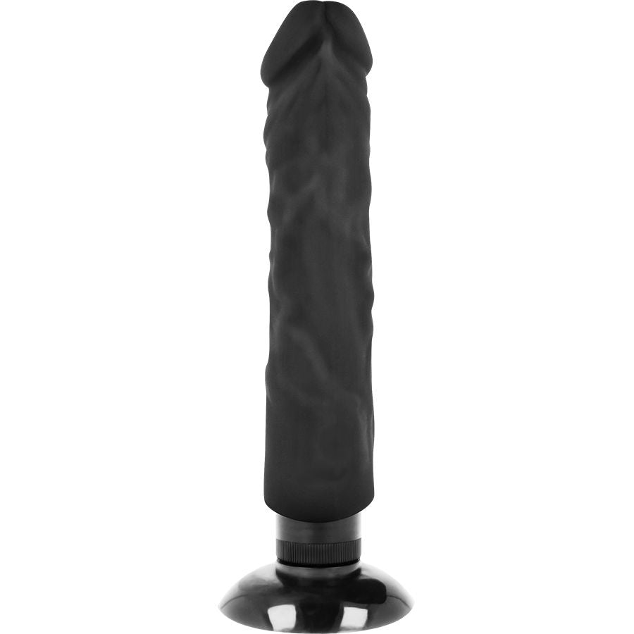 BASECOCK - Realistischer Vibrator 2-in-1 Natur, 20 cm Ø 4 cm