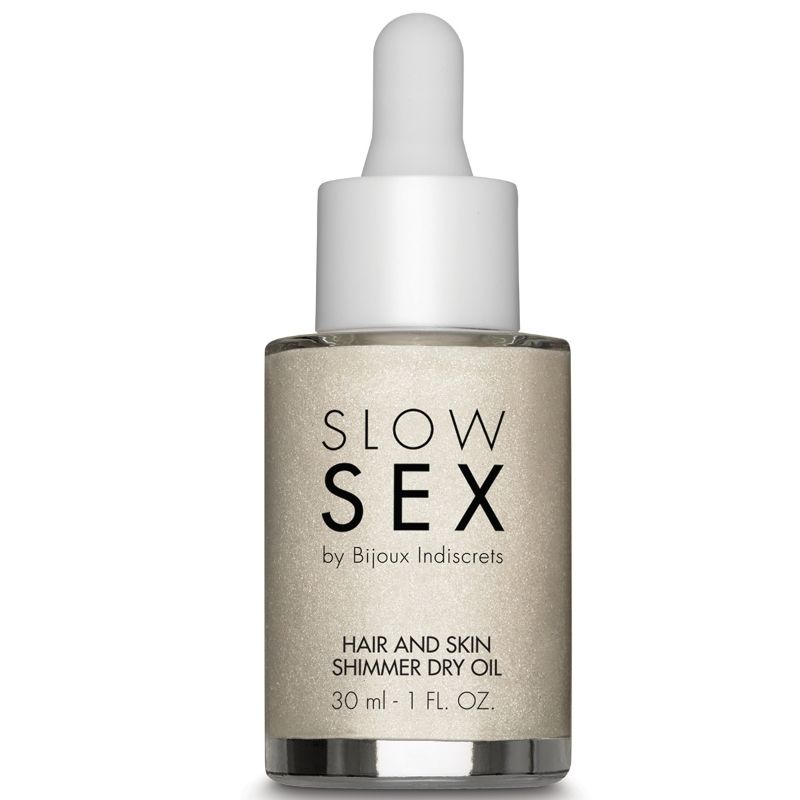 BIJOUX - Slow Sex multifunktionales Trockenöl mit Schimmereffekt, 30 ml