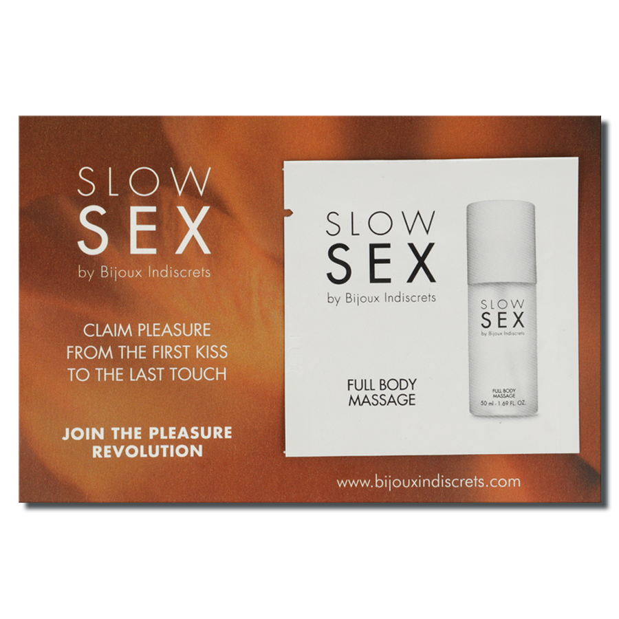 BIJOUX – Slow Sex Ganzkörpermassage Massagegel 2 ml