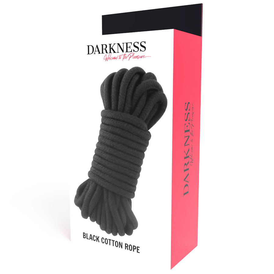 DARKNESS – Japanisches Seil 10 m schwarz