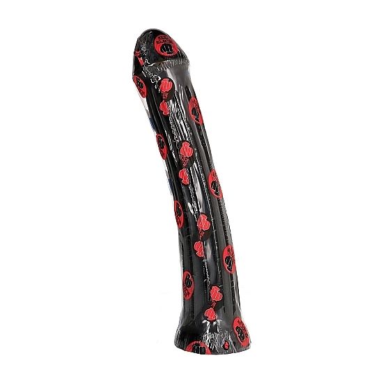 ALL BLACK - Plug-Dildo, 31 cm