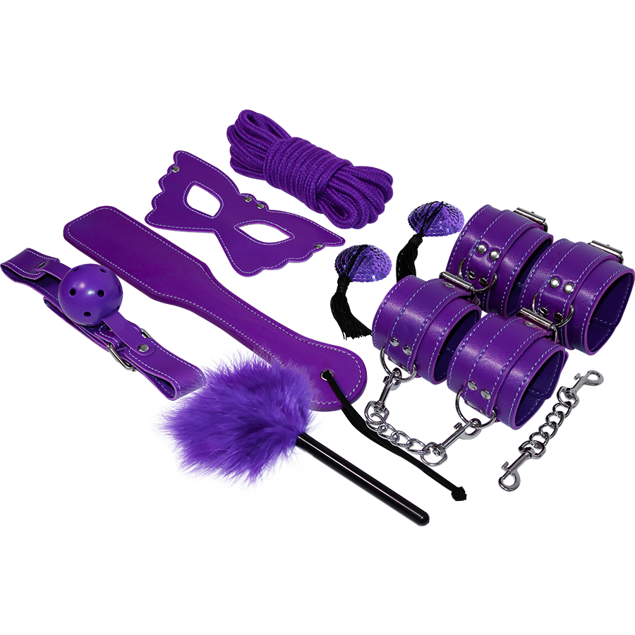 EXPERIENCE - BDSM-Fetisch-Kit Purple Series