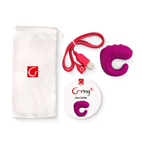 G-VIBE - GRing XL Vibrationsring Sweet Raspberry