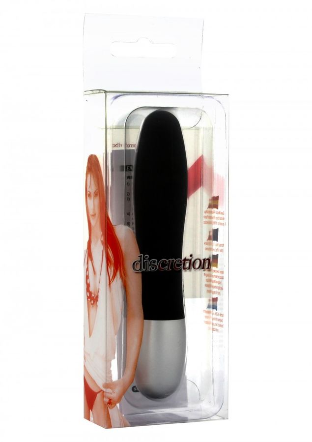 SEVEN CREATIONS - Discretion Vibrator Schwarz diskret