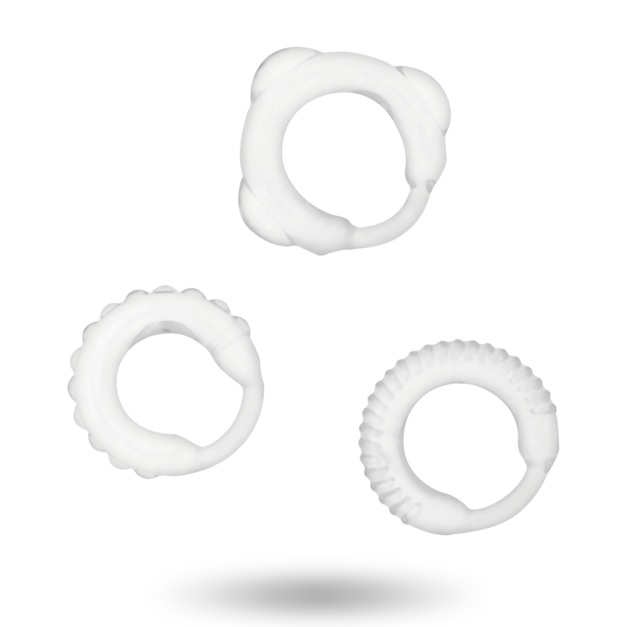 ADDICTED TOYS - C-Ring-Set Transparent