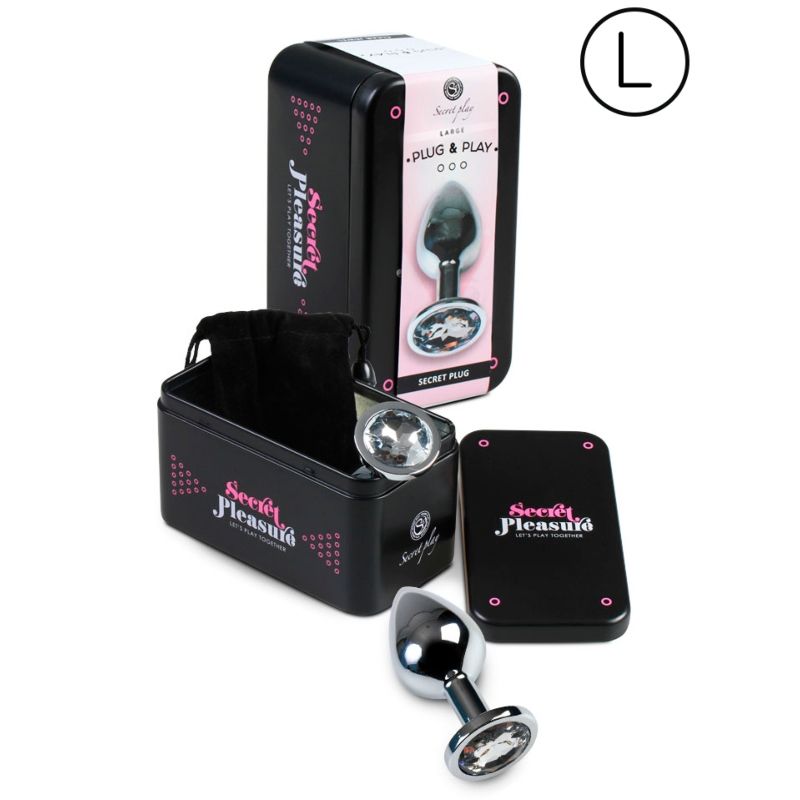 SECRETPLAY - Analplug Transparent L