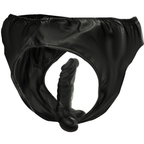 DARKNESS Höschen mit Plug & auswechselbarem Dildo