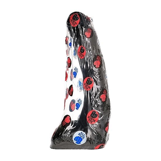 ALL BLACK – XXL Dildo 29 cm gebogen